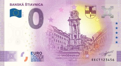 0 Euro Souvenir - BANSKÁ ŠTIAVNICA 2023-2