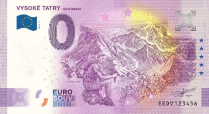 0 Euro Souvenir - VYSOKÉ TATRY 2023-2