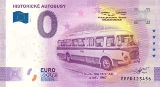 0 Euro Souvenir - HISTORICKÉ AUTOBUSY 2023-1