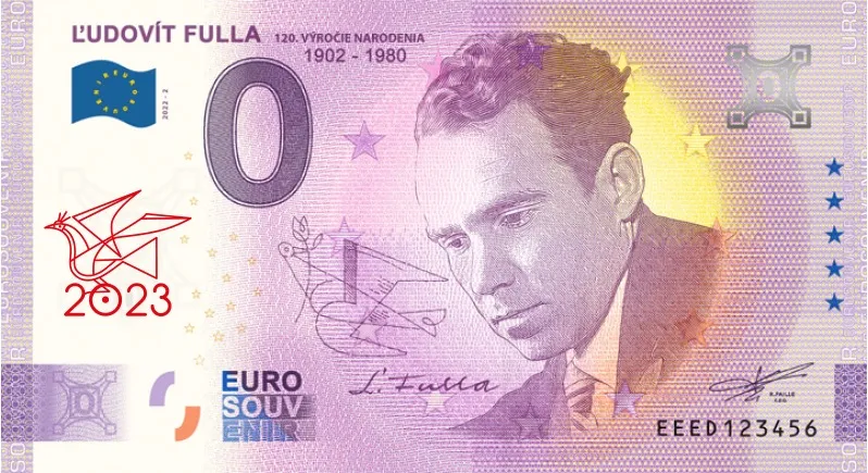 ĽUDOVÍT FULLA 2022-2 s červenou prítlačou