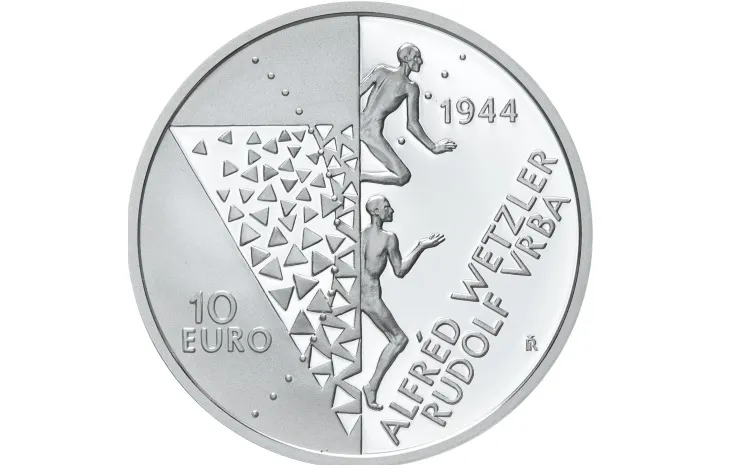ALFWRV 10 € – WETZLER A VRBA (AUSCHWITZ A BIRKENAU) – PROOF | SLOVENSKO 2024