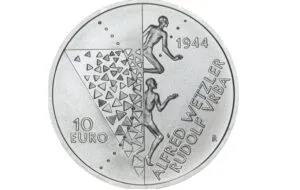 10 € – WETZLER A VRBA (AUSCHWITZ A BIRKENAU) – BK | SLOVENSKO 2024