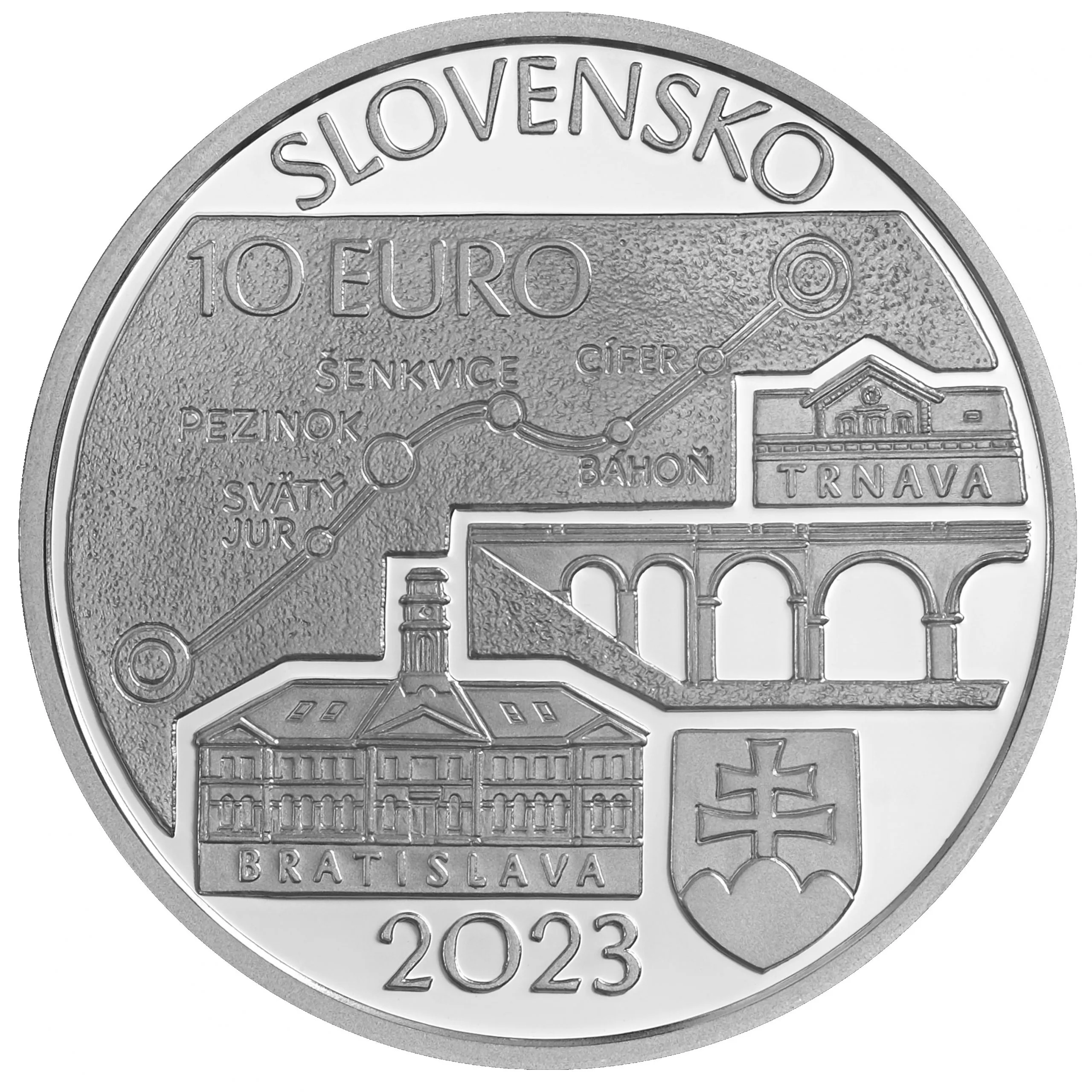 10 EURO PARNÁ PREVÁDZKA PROOF | SLOVENSKO 2023