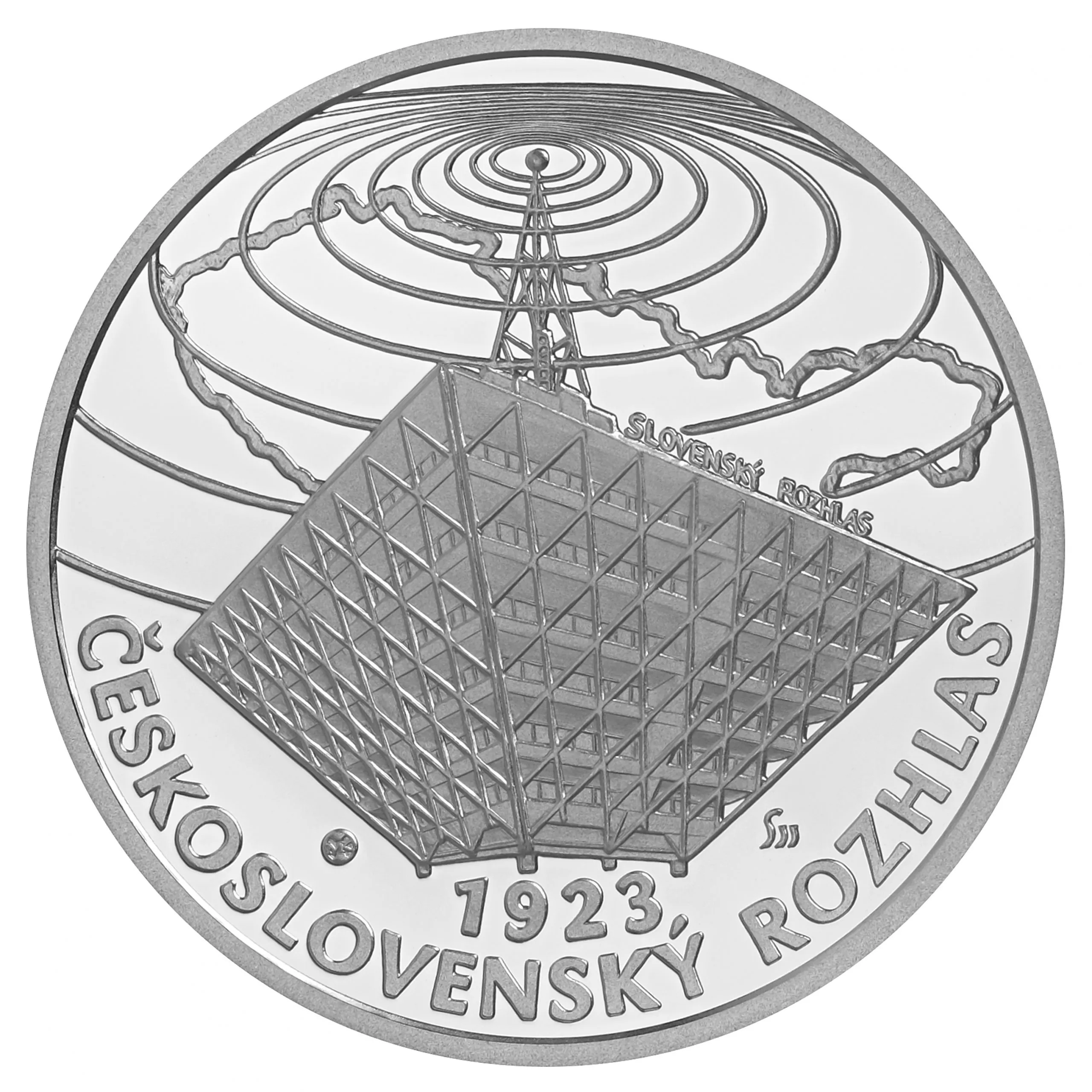 10 EURO ČESKOSLOVENSKÝ ROZHLAS PROOF | SLOVENSKO 2023