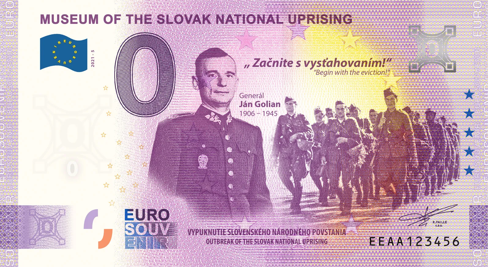 MUSEUM OF THE SLOVAK NATIONAL UPRISING 2021-5 – ANNIVERSARY