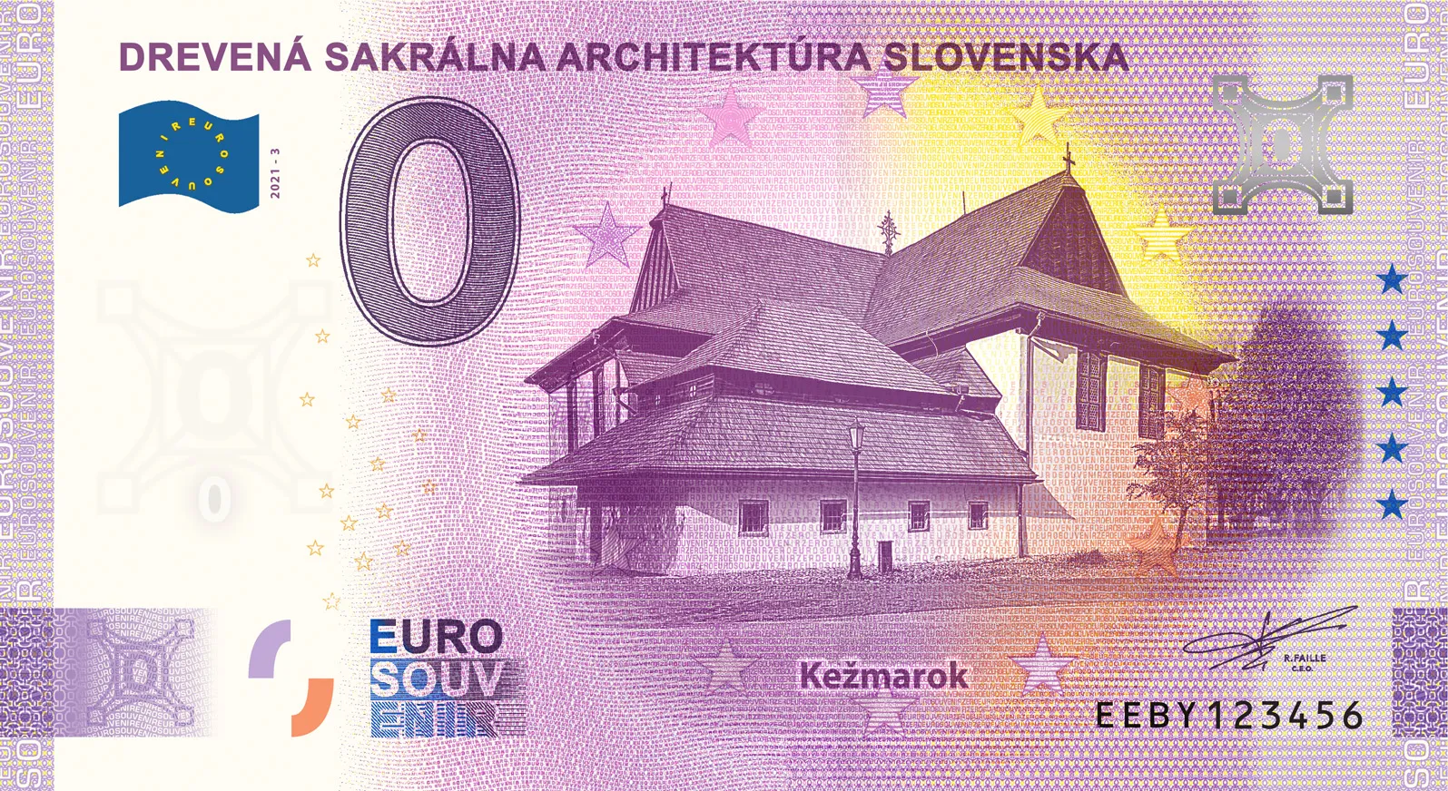 DREVENÁ SAKRÁLNA ARCHITEKTÚRA SLOVENSKA – KEŽMAROK 2021-3 – ANNIVERSARY