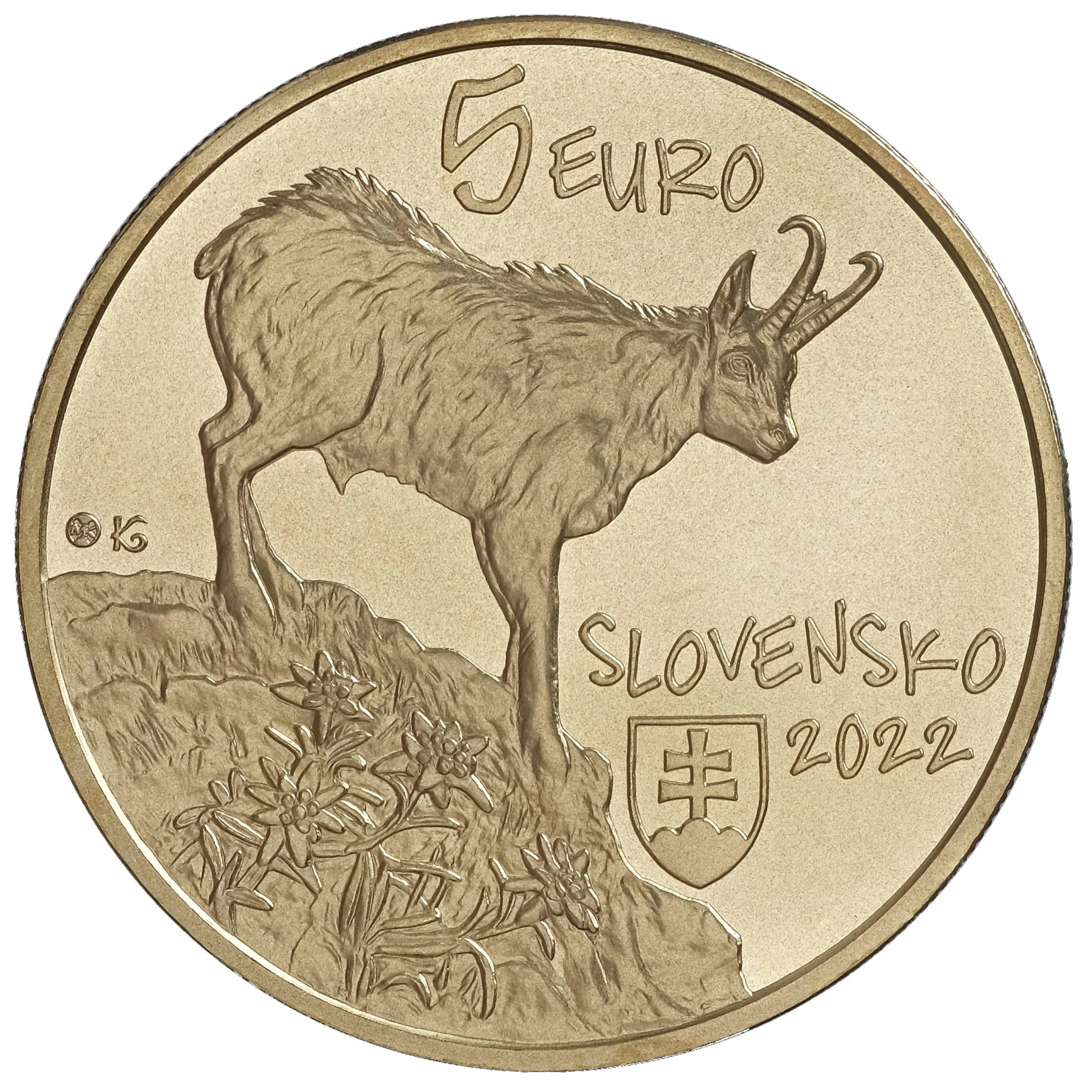 5 EURO KAMZÍK VRCHOVSKÝ TATRANSKÝ