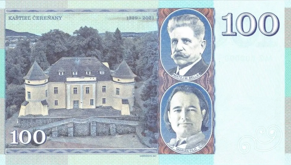 GÁBRIŠOVKA - 100 KORÚN ČESKOSLOVENSKÝCH (séria MG000000)