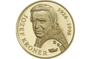 ZLATÁ MEDAILA - JOZEF KRONER - 100. výročie narodenia