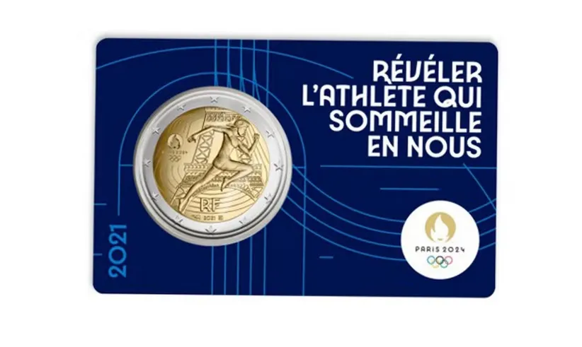2€ PARIS 2024 – coincard | FRANCÚZSKO