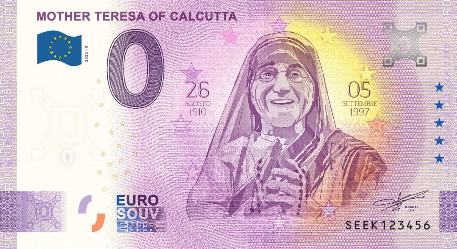 MOTHER TERESA OF CALCUTTA 2022-9