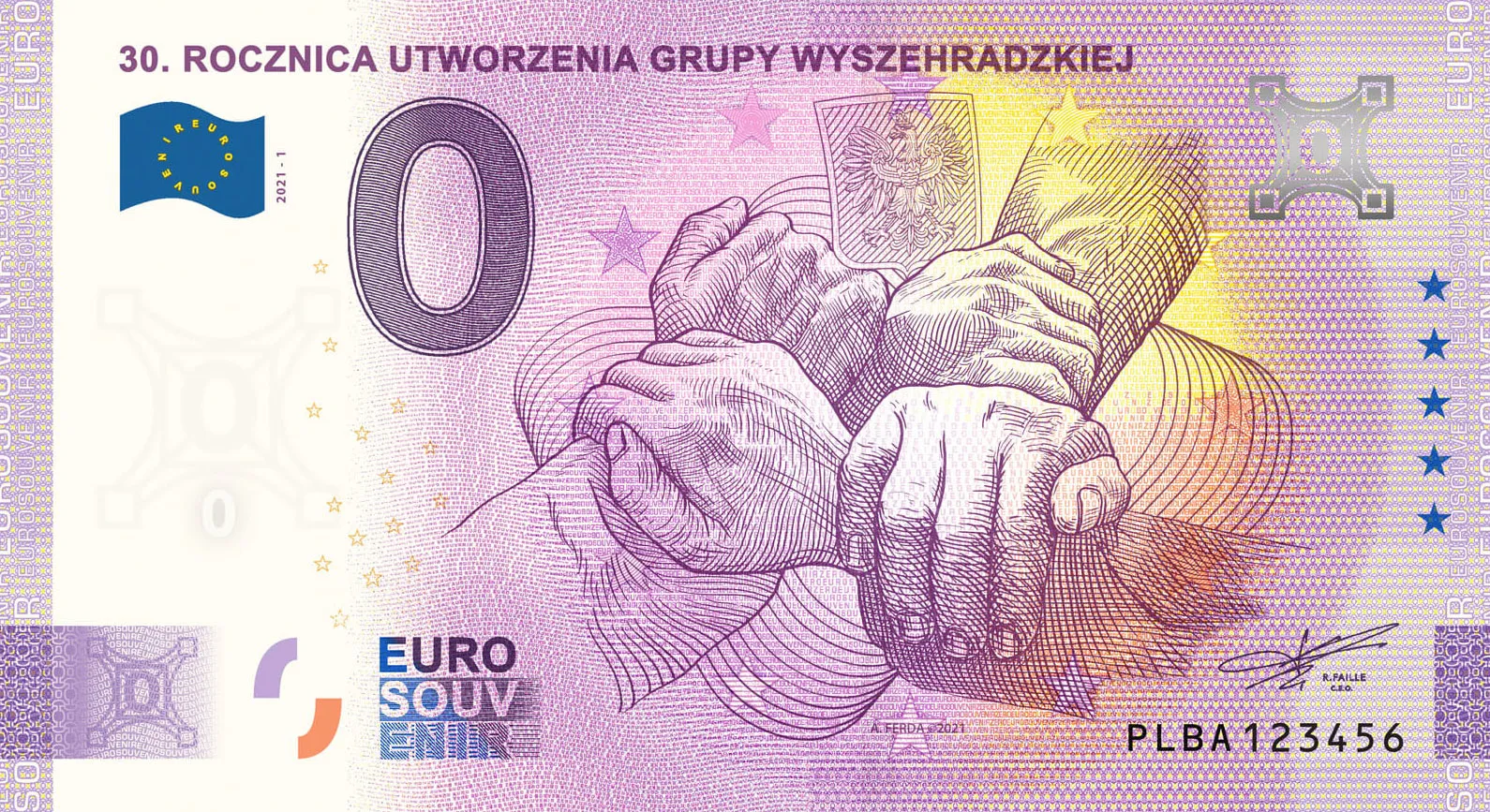 poland 30. ROCZNICA UTWORZENIA GRUPY WYSZEHRADZKIEJ 2021-1 ANNIVERSARY