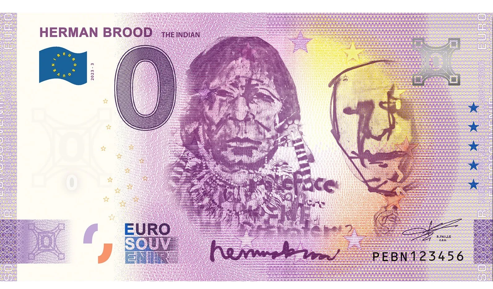 3216 HERMAN BROOD THE INDIAN 2023-3