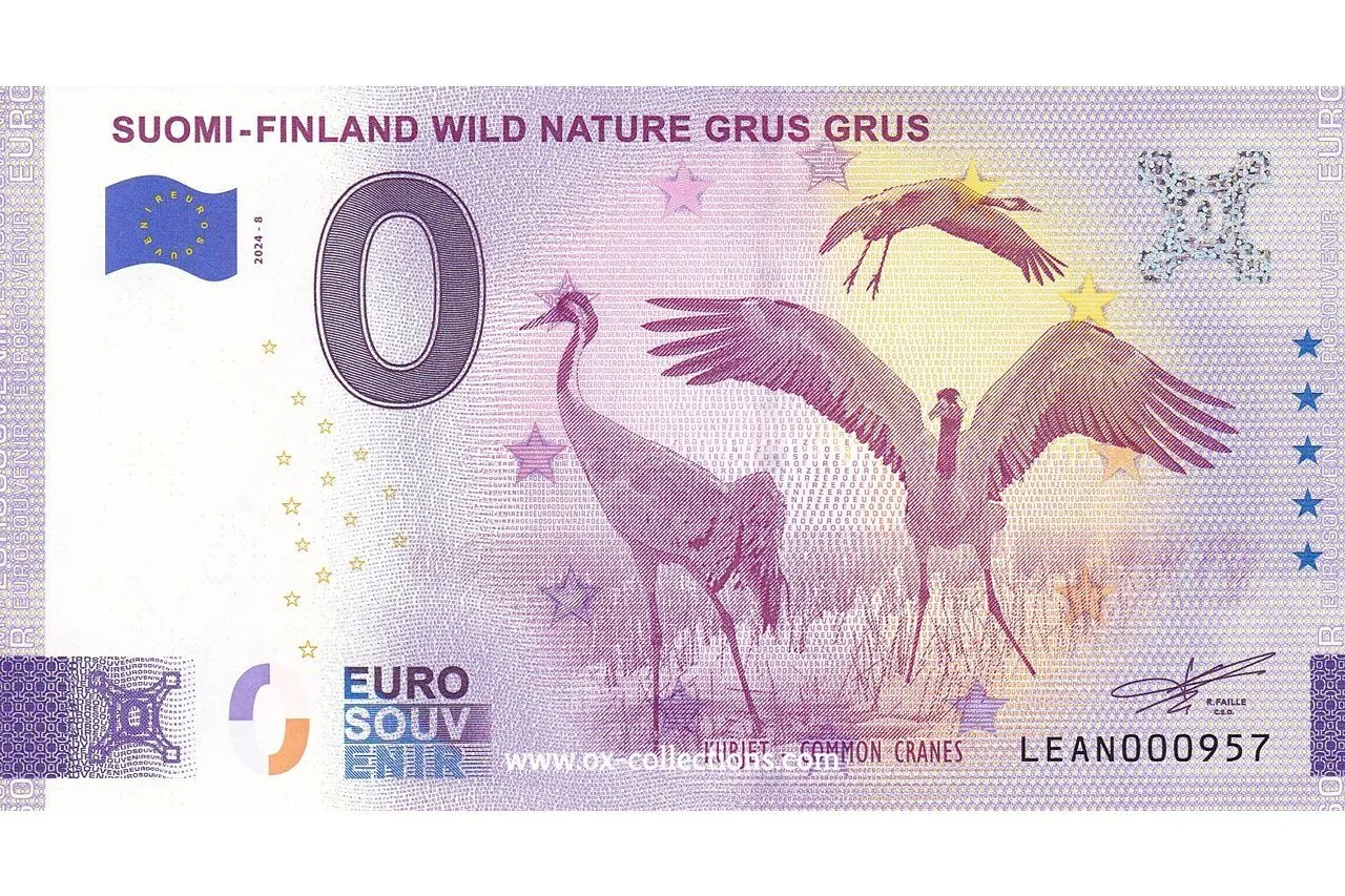 4172011303 SUOMI – FINLAND WILD NATURE GRUS GRUS 2024-8