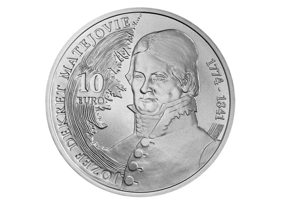 dekret bk ok 10 EURO – JOZEF DEKRET MATEJOVIE – BK | SLOVENSKO 2024