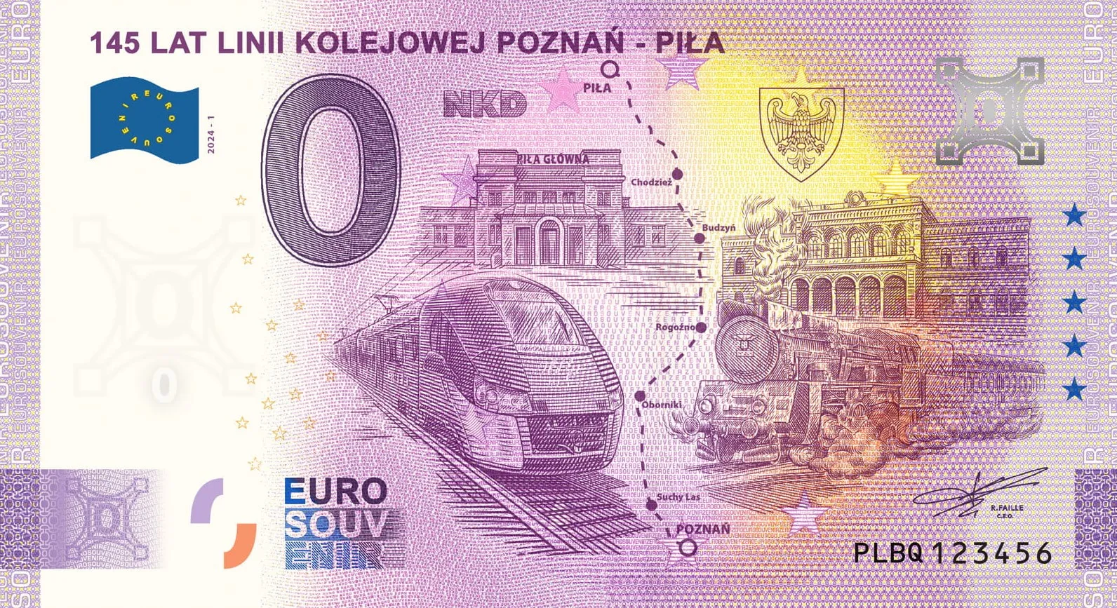 PLBQ2024-1 145 LAT LINII KOLEJOWEJ POZNAŃ – PIŁA 2024-1