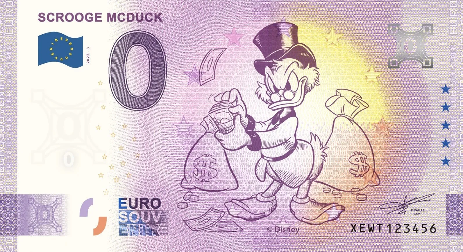 XEWT2022-3 SCROOGE MCDUCK (DONALD DUCK) 2023-5