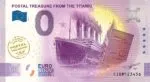POSTAL TREASURE FROM THE TITANIC 2024 – 1 – so zlatou prítlačou
