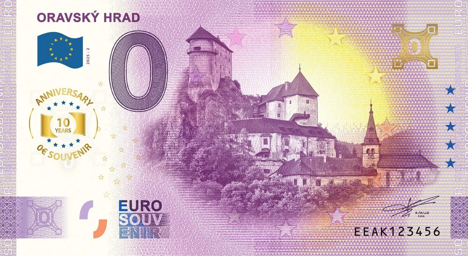 EEAK2025-2a ORAVSKÝ HRAD 2025-2 – ANNIVERSARY