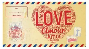 LOVE CARD | BRATISLAVA – červená prítlač