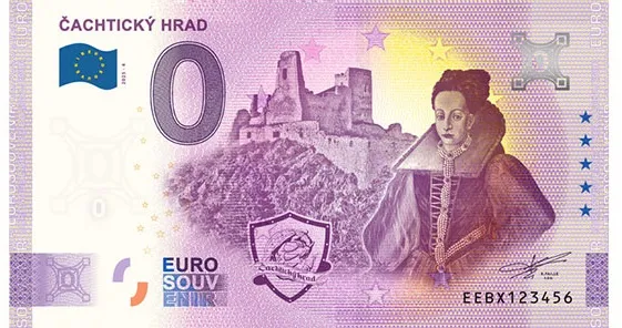 0-euro-souvenir-cachtice ČACHTICKÝ HRAD 2025-4
