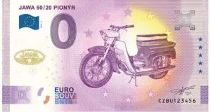 JAWA 50/20 PIONÝR 2026 - 1  so zlatou prítlačou