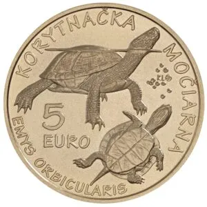 5 EURO – KORYTNAČKA MOČIARNA  | SLOVENSKO 2026