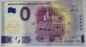 MÚZEUM MINCÍ A MEDAILÍ V KREMNICI 2025 - 1 s prítlačou