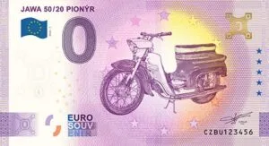 JAWA 50/20 PIONÝR 2026 – 1  so zlatým hologramom