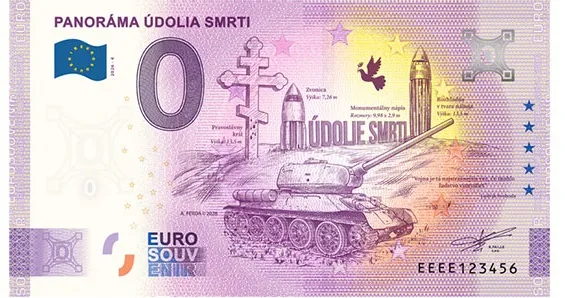 0-euro-souvenir-sk-udolie-smrti PANORÁMA ÚDOLIA SMRTI 2026-4