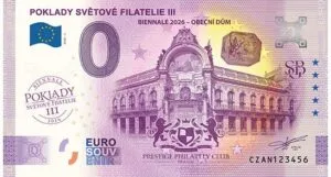 POKLADY SVĚTOVÉ FILATELIE III 2026-2  s fialovou prítlačou