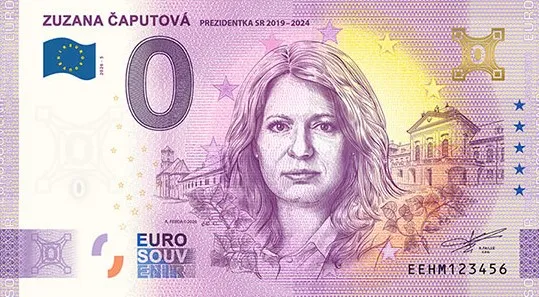 ZUZANA ČAPUTOVÁ 2026-5  so zlatým hologramom